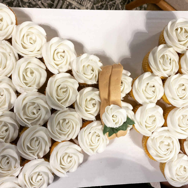 Wedding Cupcake Board